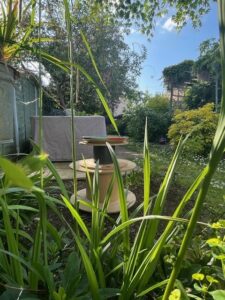 bird bath from cable roll rica