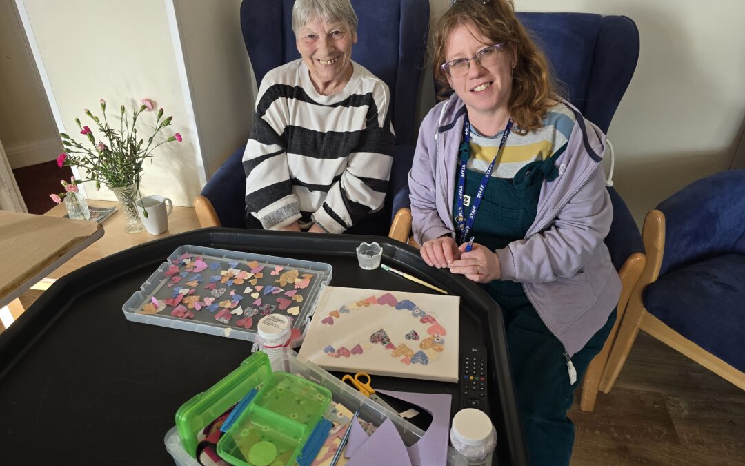 Valentine’s Crafts with Lizzie and Ang at Kenwyn