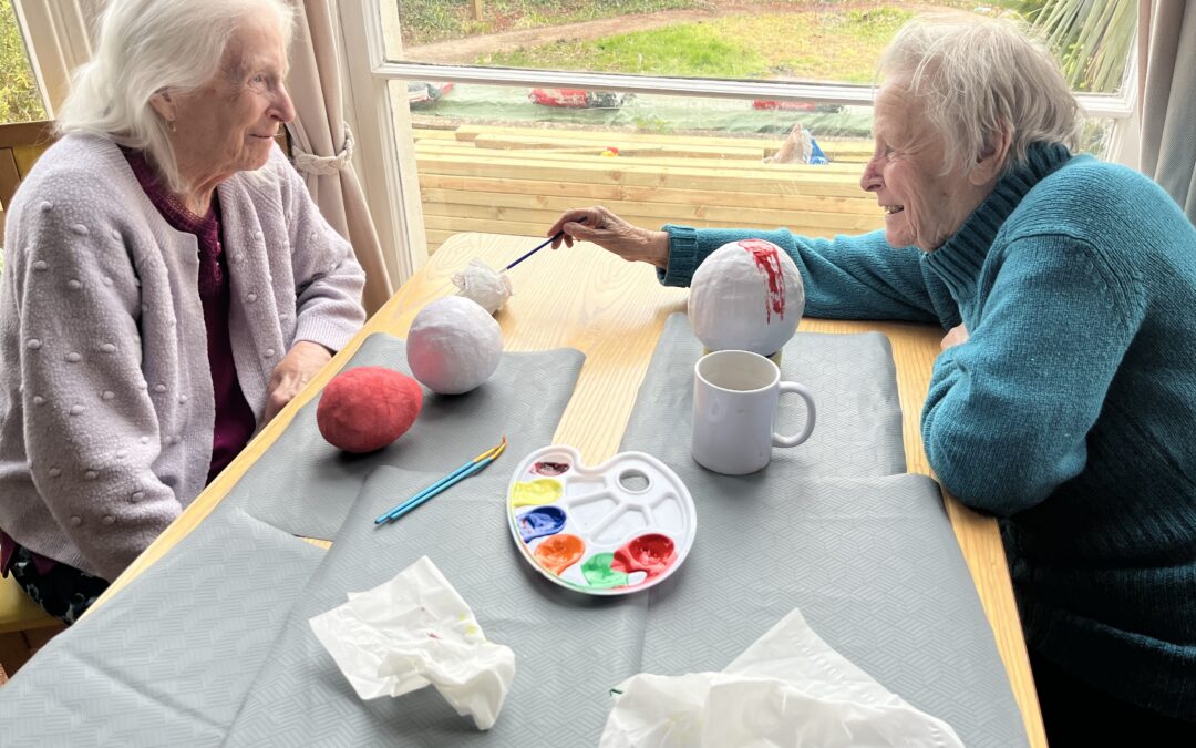 Colourful Easter Egg Painting at Beechmount