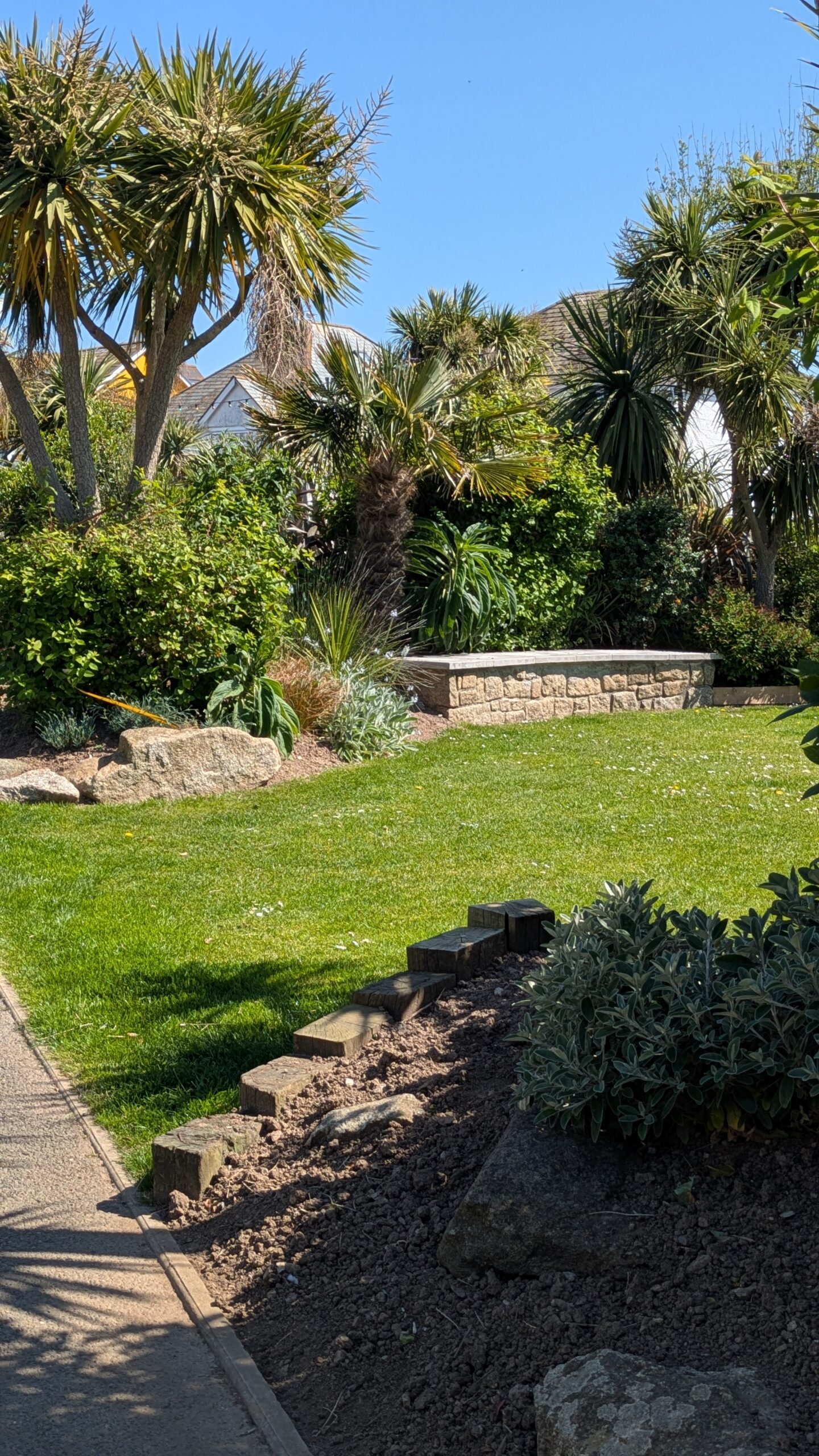 View of park gardens