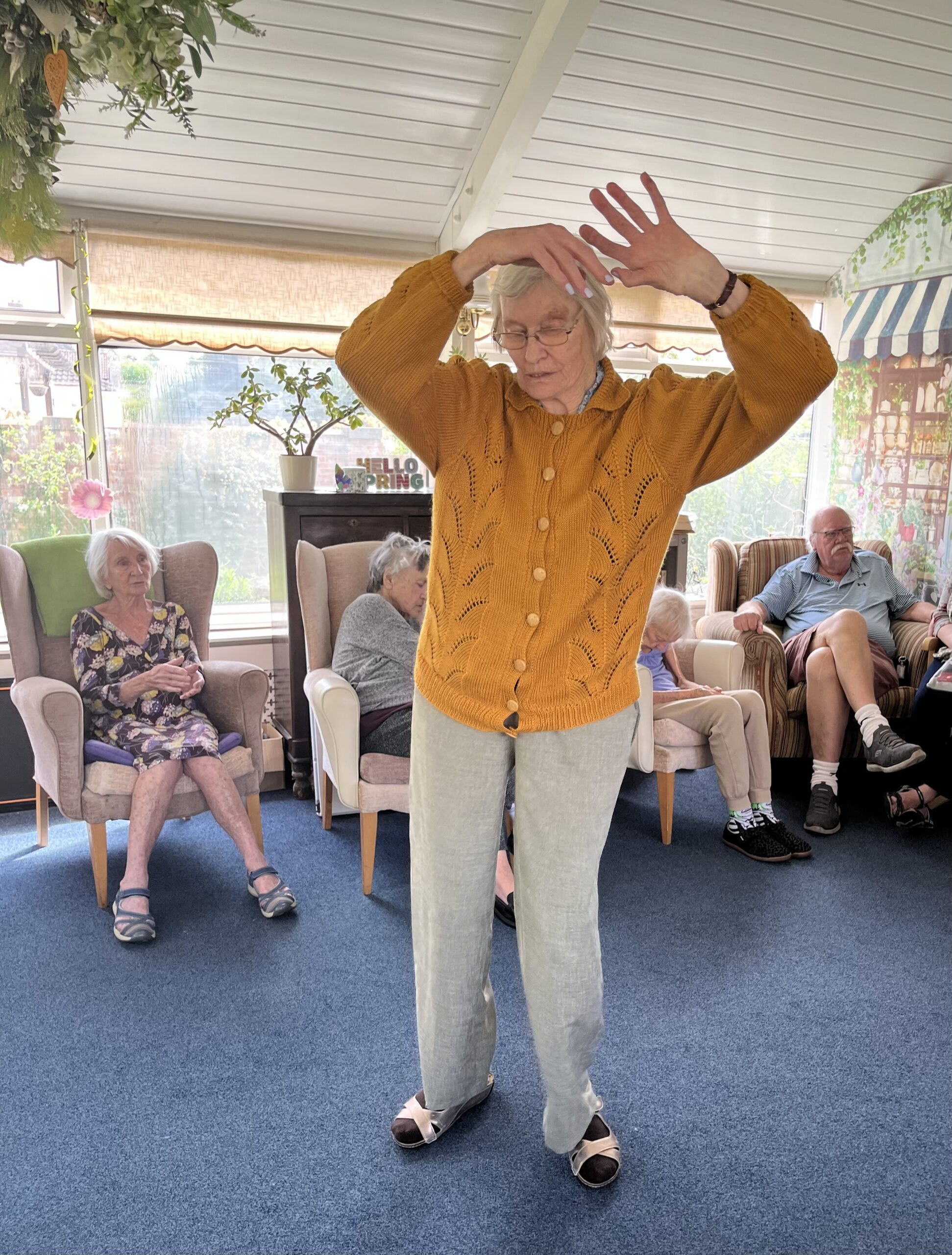 Wendy dancing