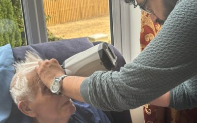 Lake View residents looking after their eye health