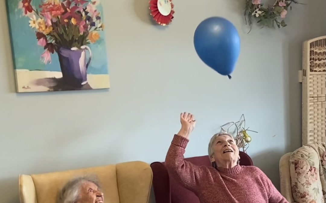 Kenwyn Serves Up Some Fun with Balloon Tennis