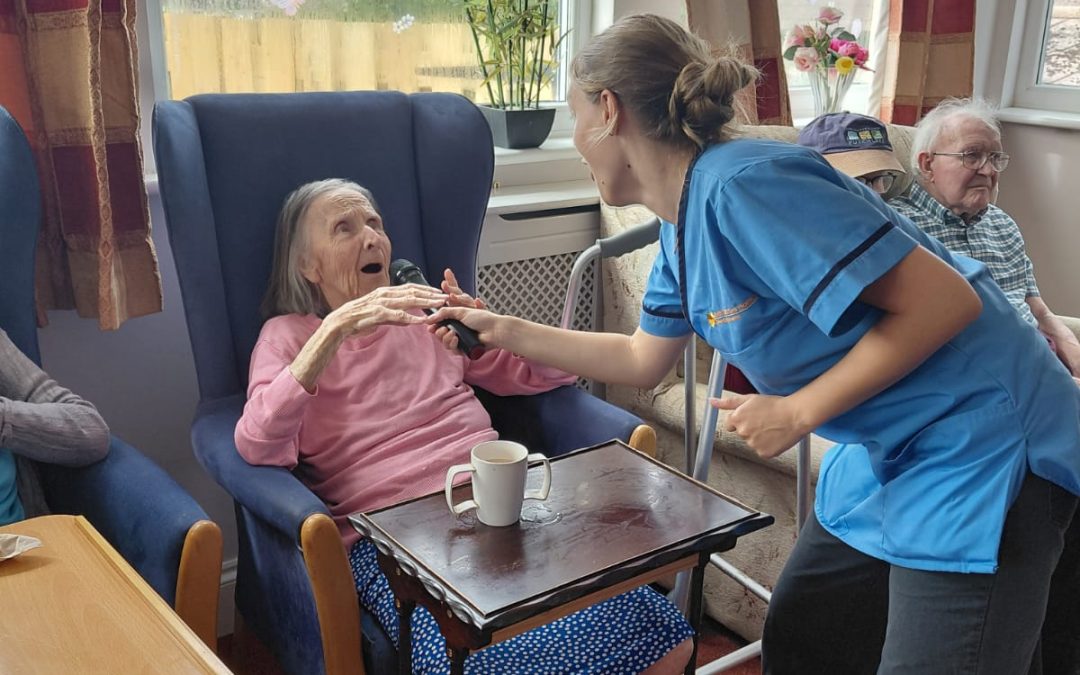 Lavender Court Turns Up the Volume for a Karaoke Afternoon