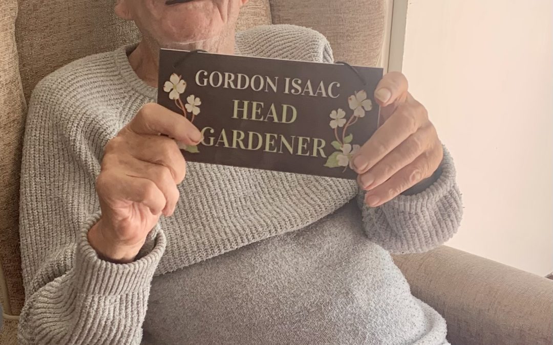 Ashfield Celebrates Gordon, Their Very Own Head Gardener!
